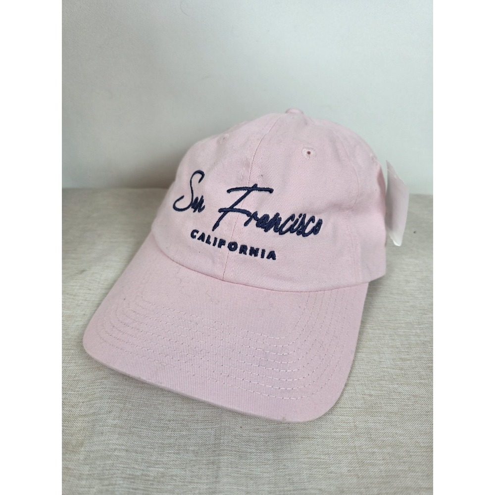 Woman's Pink Adjustable San Francisco Hat- New Ballcap